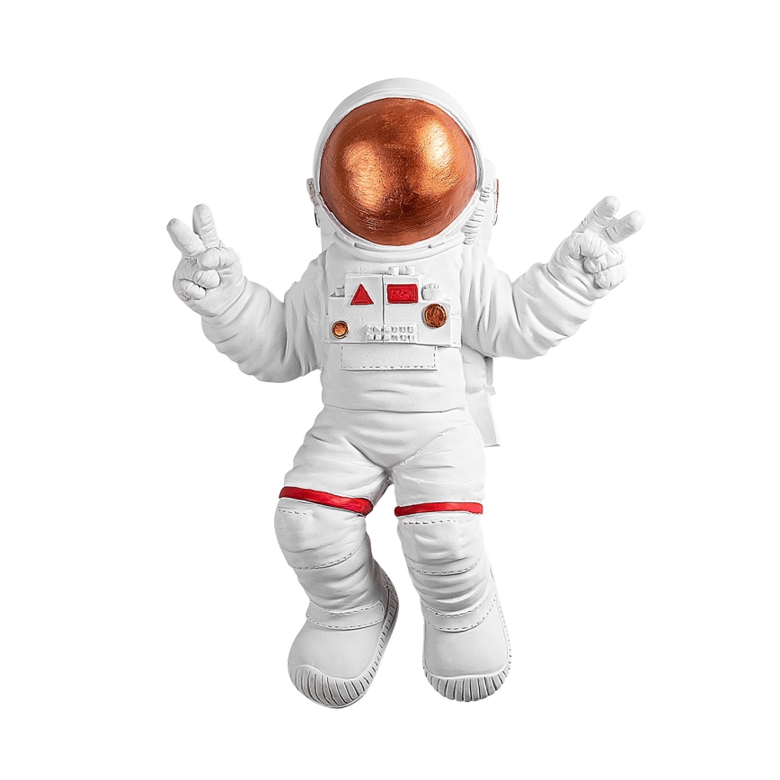 Decorazione da muro 47x35 cm astronaut rame