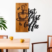 Decorazione da muro 50x58 cm caffè