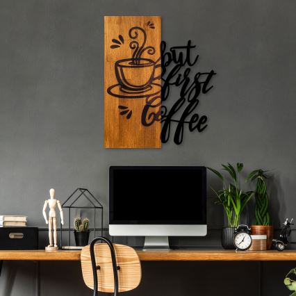 Decorazione da muro 50x58 cm caffè