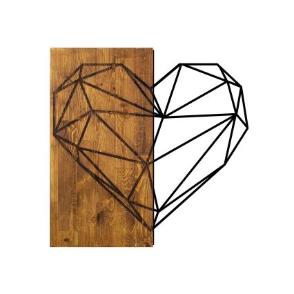 Decorazione da muro 58x58 cm cuore