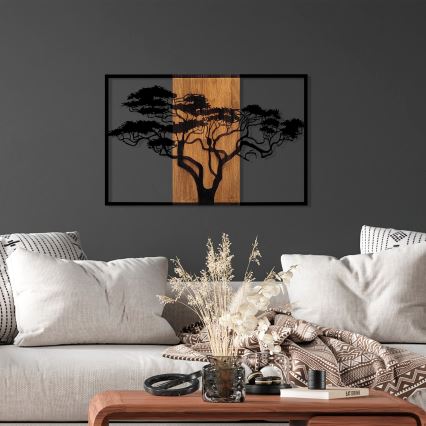 Decorazione da muro 90x58 cm albero