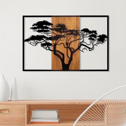 Decorazione da muro 90x58 cm albero