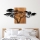 Decorazione da parete 70x144 cm albero legno/metallo
