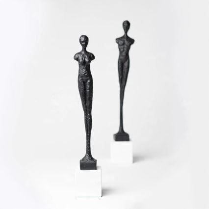 Decorazione da tavola, 43 cm, resina/nero