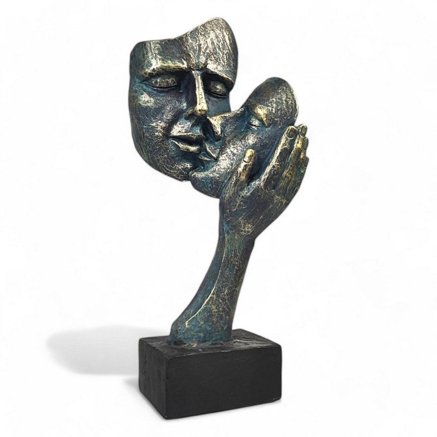 Decorazione da tavolo 35x22x13 cm resina/patina
