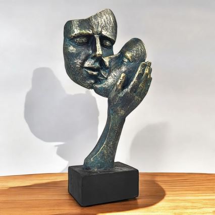 Decorazione da tavolo 35x22x13 cm resina/patina