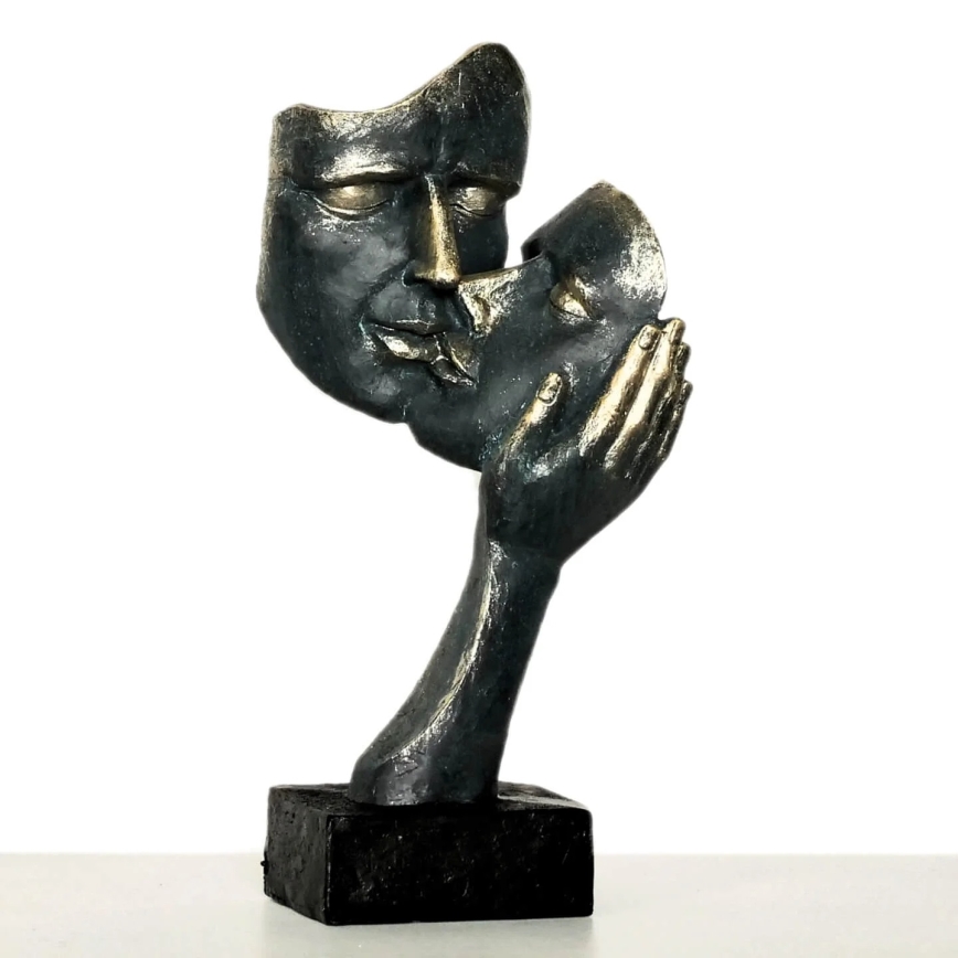 Decorazione da tavolo 35x22x13 cm resina/patina
