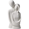 Decorazione da tavolo in ceramica 20x9,5x7,5 cm, grigia