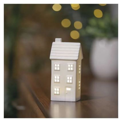 Decorazione di Natale a LED LED/CR2032 casetta