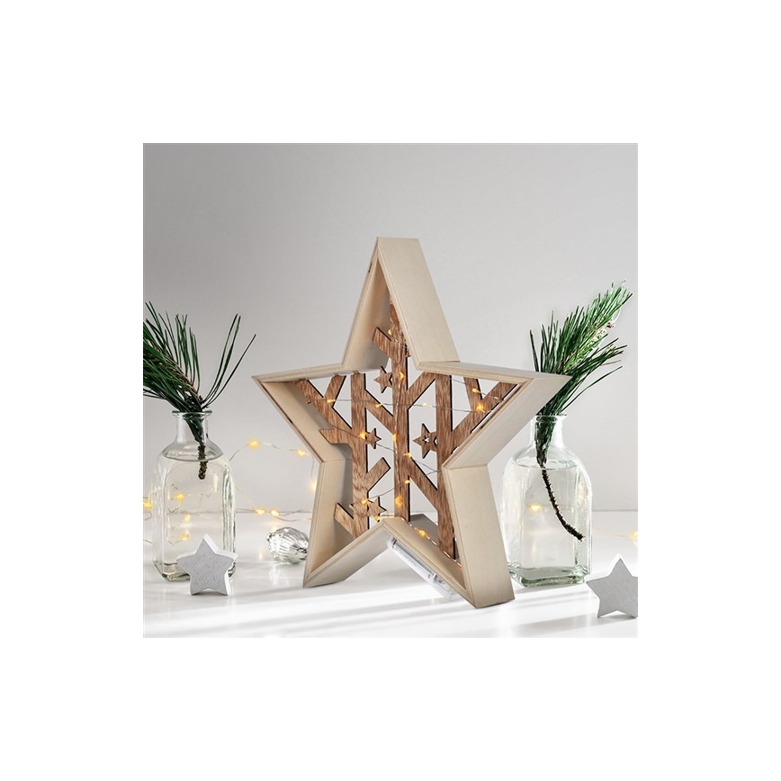Decorazione di Natale LED 20xLED/2xAA