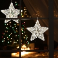 Decorazione di Natale LED per finestre 35xLED/3xAA bianco caldo