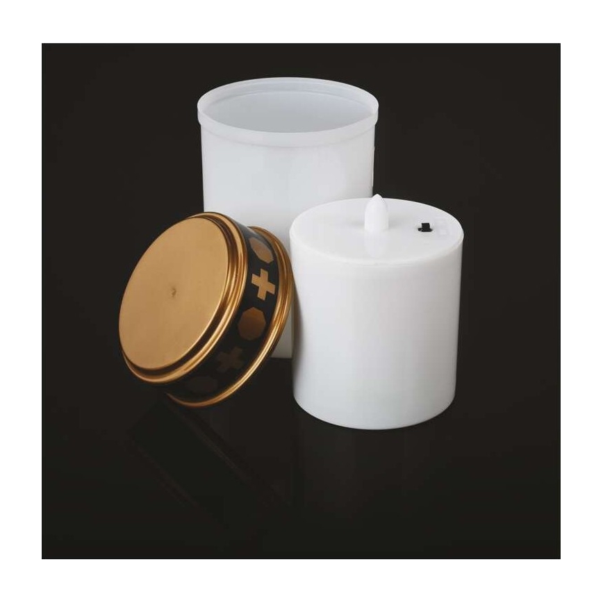 Decorazione luminosa da esterno a LED, 2xC, IP44, bianco