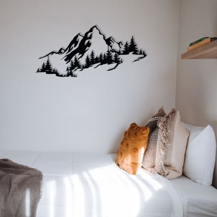 Decorazione murale 30x67 cm montagne