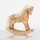 Decorazione natalizia 31 cm cavallo a dondolo