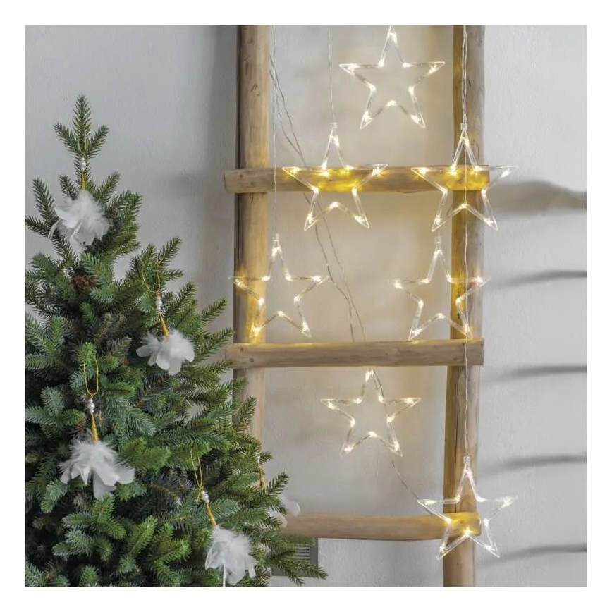 Decorazione natalizia a LED 0,3 W, alimentazione 3xAA — sfera Ø 12 cm