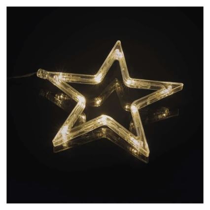 Decorazione natalizia a LED 0,3 W, alimentazione 3xAA — sfera Ø 12 cm