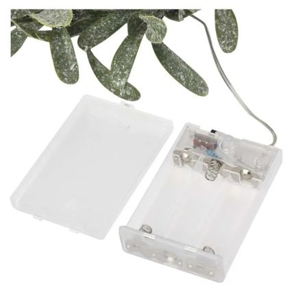 Decorazione natalizia a LED 25xLED/3xAA