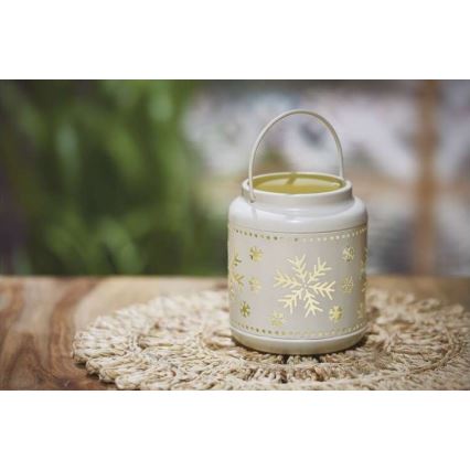 Decorazione natalizia a LED, 3xAAA, bianca