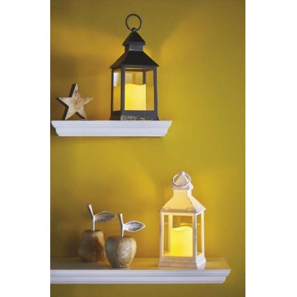 Decorazione natalizia a LED/3xAAA bianca