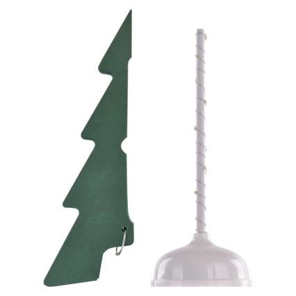 Decorazione natalizia a LED albero di Natale 10xLED/3xAA