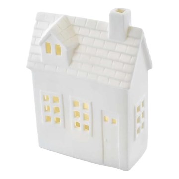 Decorazione natalizia a LED – casetta (LED/CR2032)