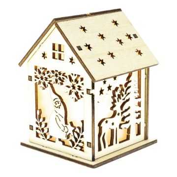 Decorazione natalizia a LED LED/2xLR44 bianco caldo