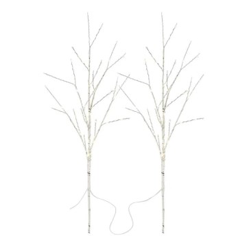 Decorazione natalizia a LED per esterni 100xLED/3xAA bianco caldo IP44