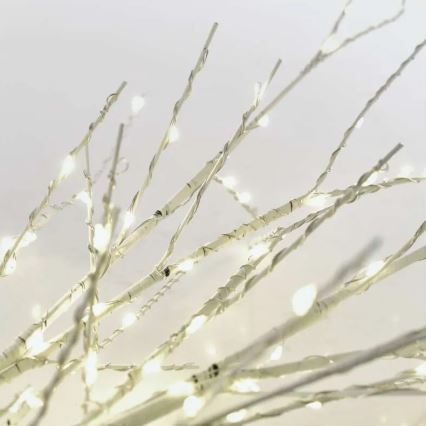 Decorazione natalizia a LED per esterni 100xLED/3xAA bianco caldo IP44