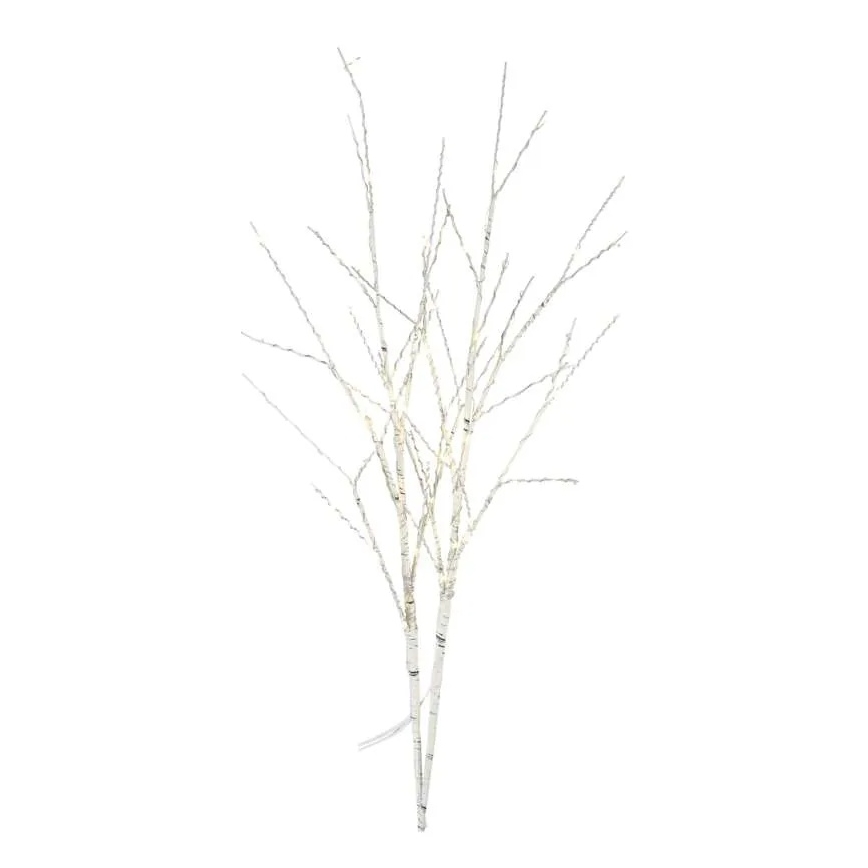Decorazione natalizia a LED per esterni 100xLED/3xAA bianco caldo IP44