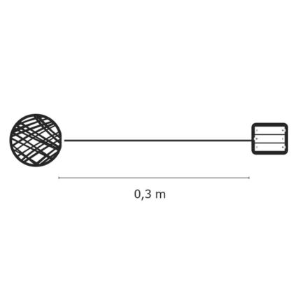 Decorazione natalizia da interno IP20  XMAS 20xLED/2W/4,5V