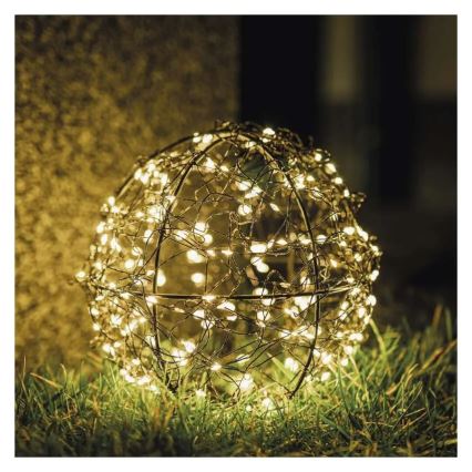 Decorazione natalizia LED 200 LED/230V, Ø 20 cm