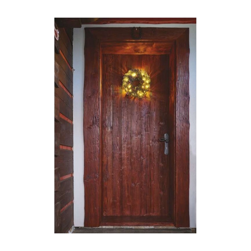 Decorazione natalizia LED 20xLED/2xAA d. 38 cm
