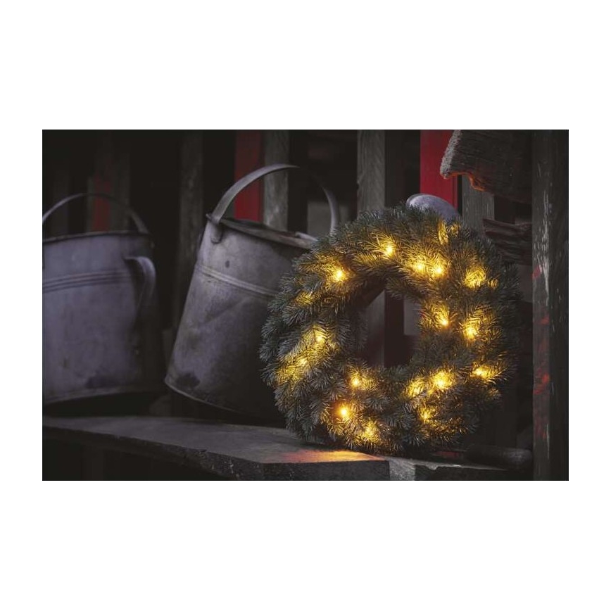 Decorazione natalizia LED 20xLED/2xAA d. 40 cm