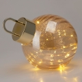 Decorazione natalizia LED 20xLED/3xAAA Ø 20 cm, sfera bianco caldo