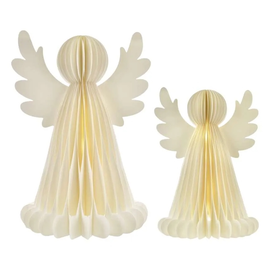 Decorazione natalizia LED 20xLED/6xAA Angeli