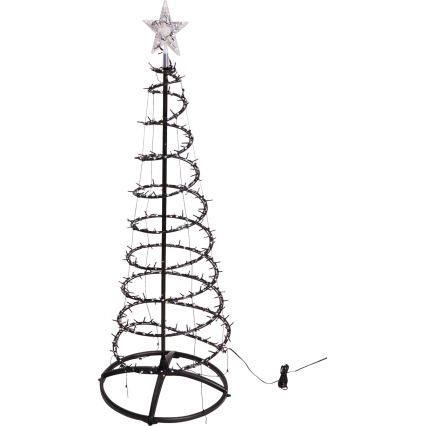 Decorazione natalizia LED da esterno 524xLED/230V 15 funzioni 150 cm IP44 bianco caldo albero di Natale