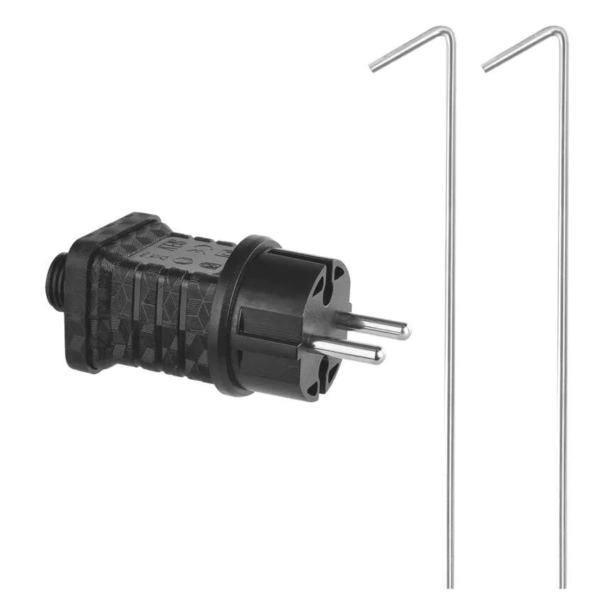 Decorazione natalizia LED da esterno 600 LED/3,8 W/230 V, 120 cm, bianco caldo, IP44