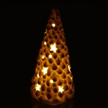 Decorazione natalizia LED in porcellana LED/3xLR44 albero