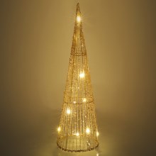 Decorazione natalizia LED LED/2xAA cono da 40 cm