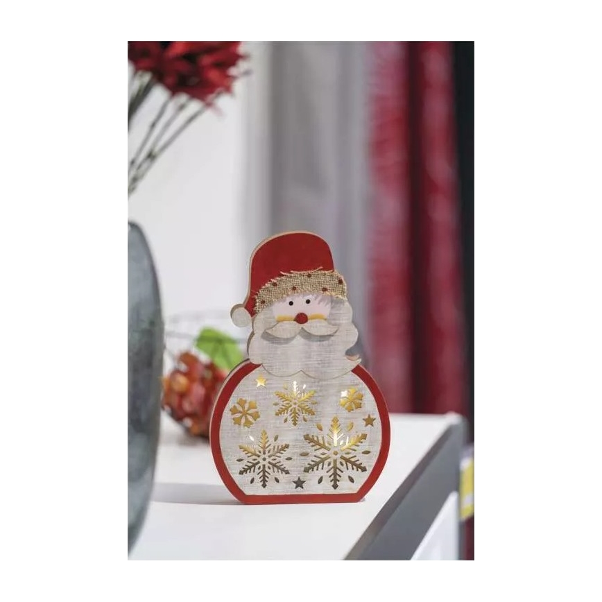Decorazione natalizia LED LED/2xAAA Santa