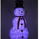 Decorazione natalizia LED LED/3,6W/230V 180 cm Pupazzo di neve IP44