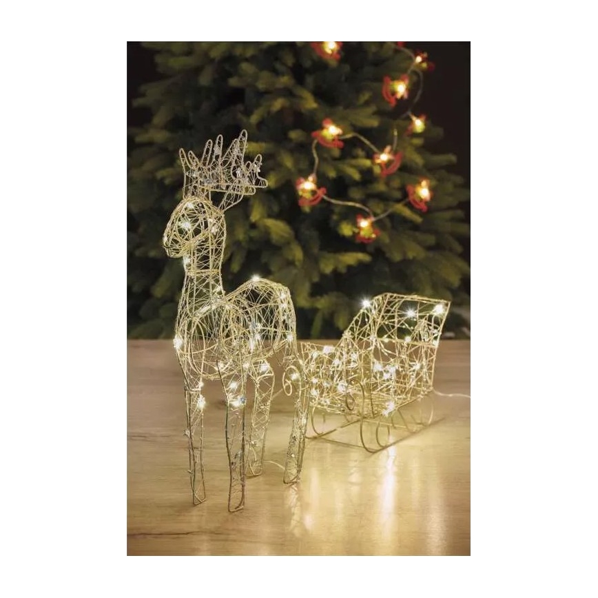 Decorazione natalizia LED LED/3xAA bianco caldo