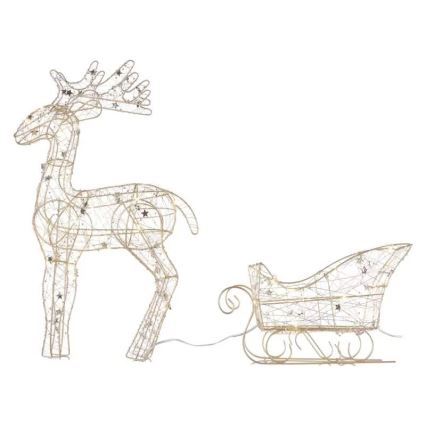 Decorazione natalizia LED LED/3xAA bianco caldo