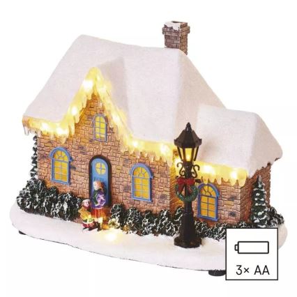 Decorazione natalizia LED LED/3xAA casa