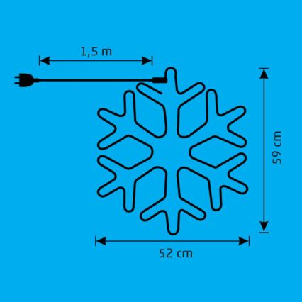 Decorazione natalizia LED per esterni LED/26W/230V IP44