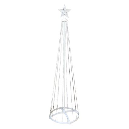 LED RGBW dimmerabile, decorazione natalizia per esterni, LED/4W/230V, 180 cm, IP44, albero con telecomando