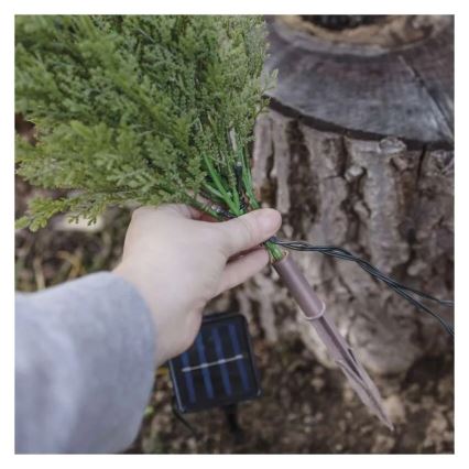 Decorazione solare a LED 50xLED/3W/1,2V 600 mAh IP44