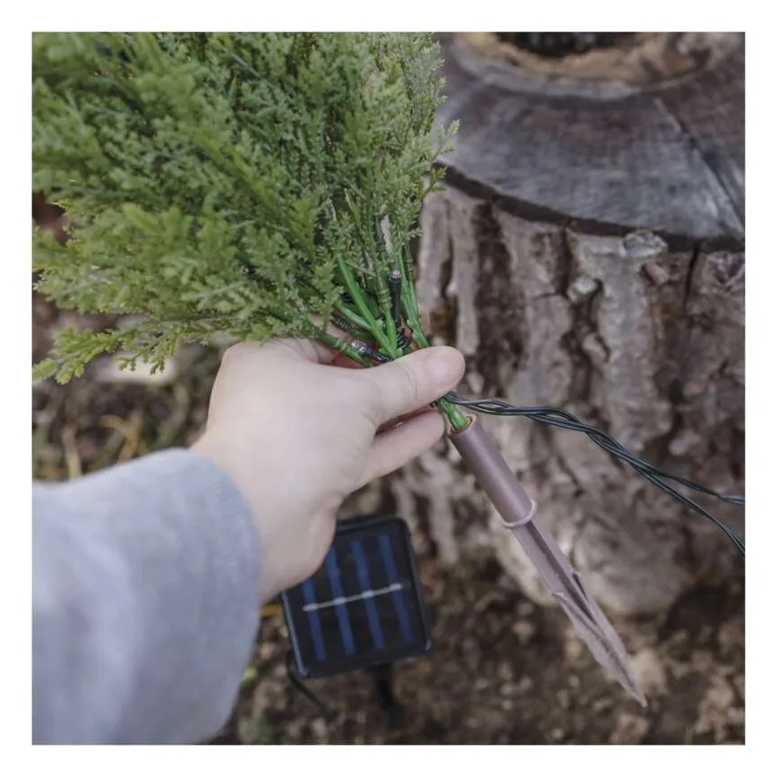 Decorazione solare a LED 50xLED/3W/1,2V 600 mAh IP44