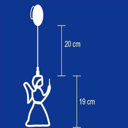 Decorazioni per finestre 8xLED/3xAA