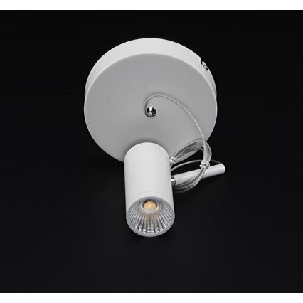 Deko-Light 348037 - Lampadario a sospensione con filo LED dimmerabile DABIH LED/7,2W/230V 3000K bianco